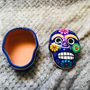 Cute Skull jewelry holder